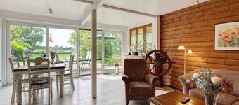 Holiday Home Schleiblick with Barrel Sauna, Private Terrace and Wi-Fi