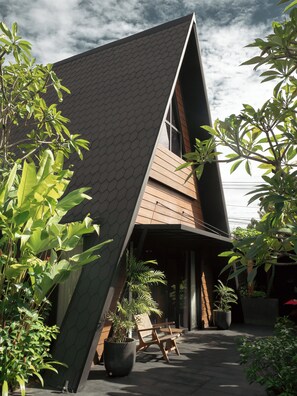 Cabin, Balcony, Pool View | Exterior - TWINSEAS VILLA (Ungasan)