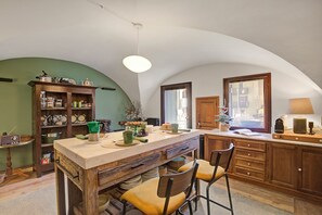 家庭單棟房屋, 4 間臥室, 2 間浴室 (La Baita 1800 Ski In Ski Out) | 用餐區