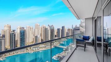 Luxury Apartment, 2 Bedrooms, Non Smoking, Harbour View | Balcony