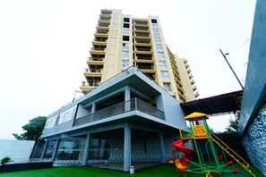 Voorkant van accommodatie