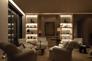 Sala de estar en el lobby