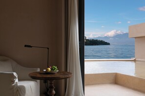 Dobbeltrom – senior, 1 queensize-seng, balkong | Utsikt fra balkong