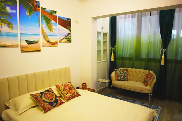 3 bedrooms, WiFi, bed sheets