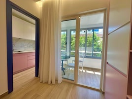 Apartment, 1 Double Bed with Sofa bed | Desk, free WiFi, bed sheets