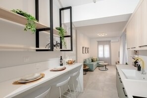 Suite | 1 bedroom, desk, soundproofing, Internet - Minimal Chic Retreat Suite (Chania)
