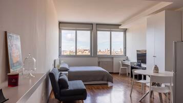 1 chambre, fer et planche Ă repasser, Wi-Fi, draps fournis