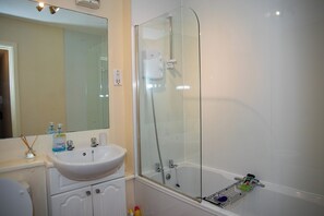 Towels, soap, toilet paper