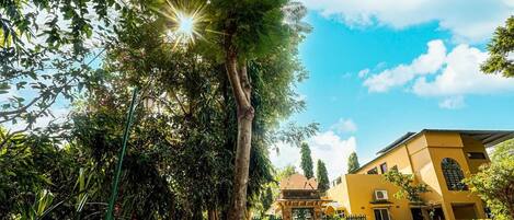 Voorkant van accommodatie