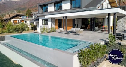 Villa Luminosa – Piscine et Vue sur le Lac