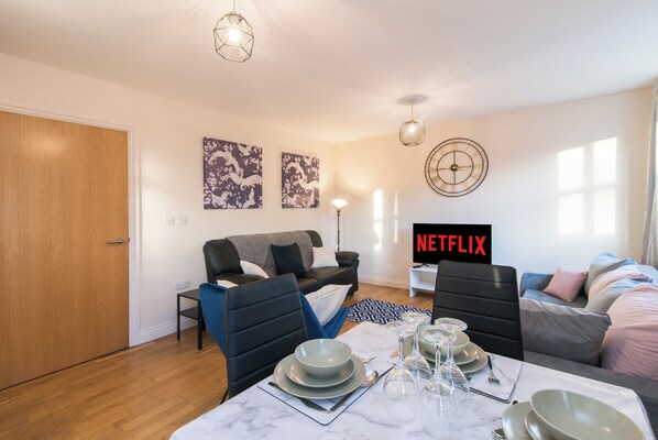 Appartement | Aire de séjour | Téléviseur