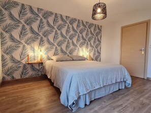 2 habitaciones, wifi gratis y ropa de cama