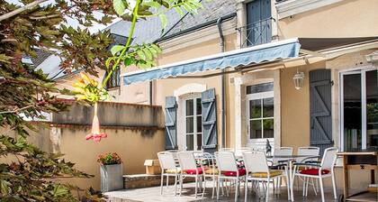 Charmante maison berrichonne avec terrasse et WIFI proche ChĂąteauroux