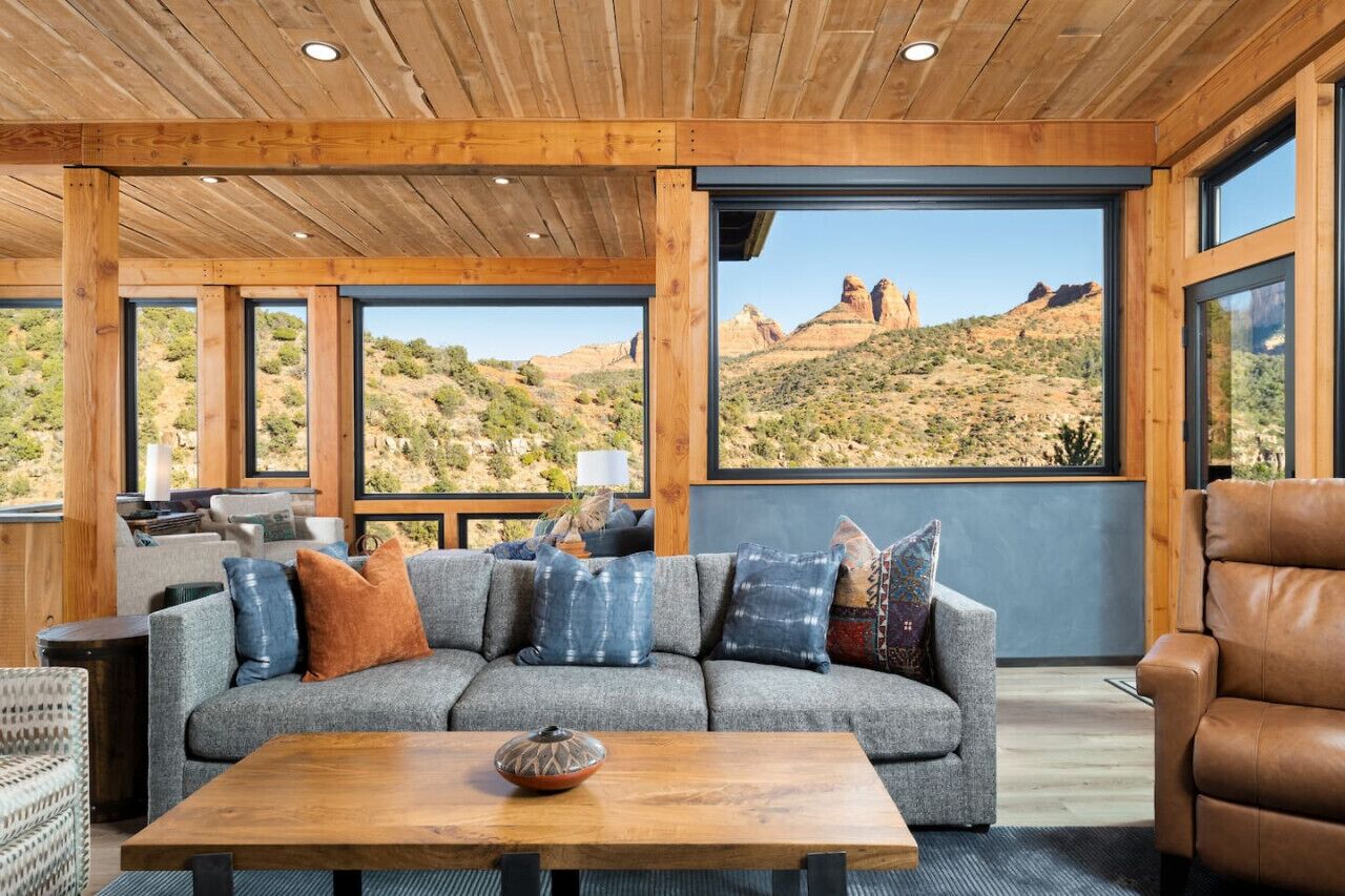 Smart TV, fireplace, printers