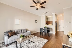 Smart-tv en een kantoor