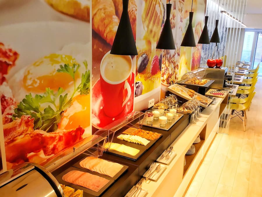 Daily buffet breakfast (EUR 12 per person)