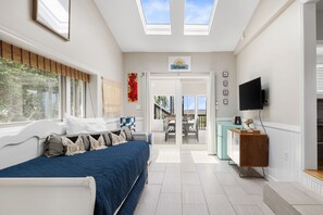 2 bedrooms, iron/ironing board, travel crib, WiFi