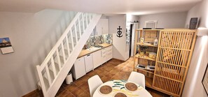 Dining - Apartment with pool in the Camargue - family time in a great complex (Saint-Laurent-d'Aigouze)