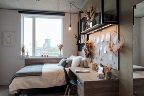 1 soverom, wi-fi og sengetøy