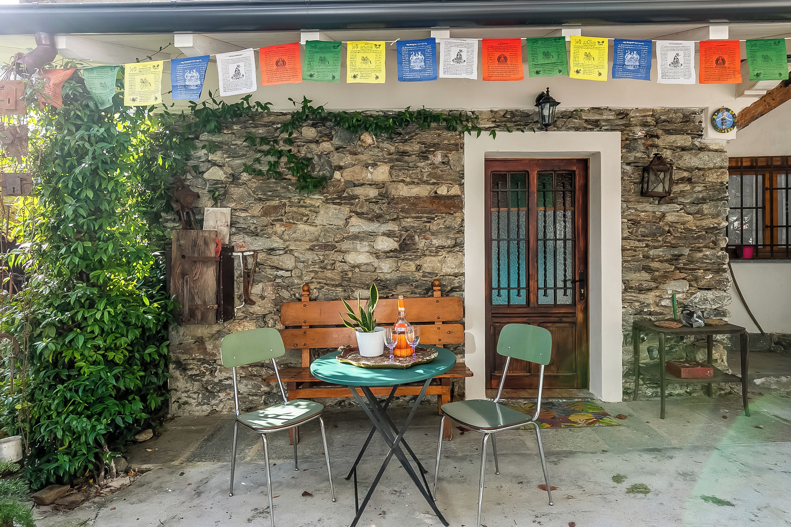Estudio familiar, junto a la montaña (Il Nido del Ciabattino Pet Friendly) | Restaurante al aire libre