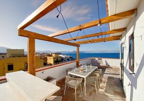 Apartment, Sea View | Terrace/patio - Solemar Sicilia - Casa Tosca (Bagheria)