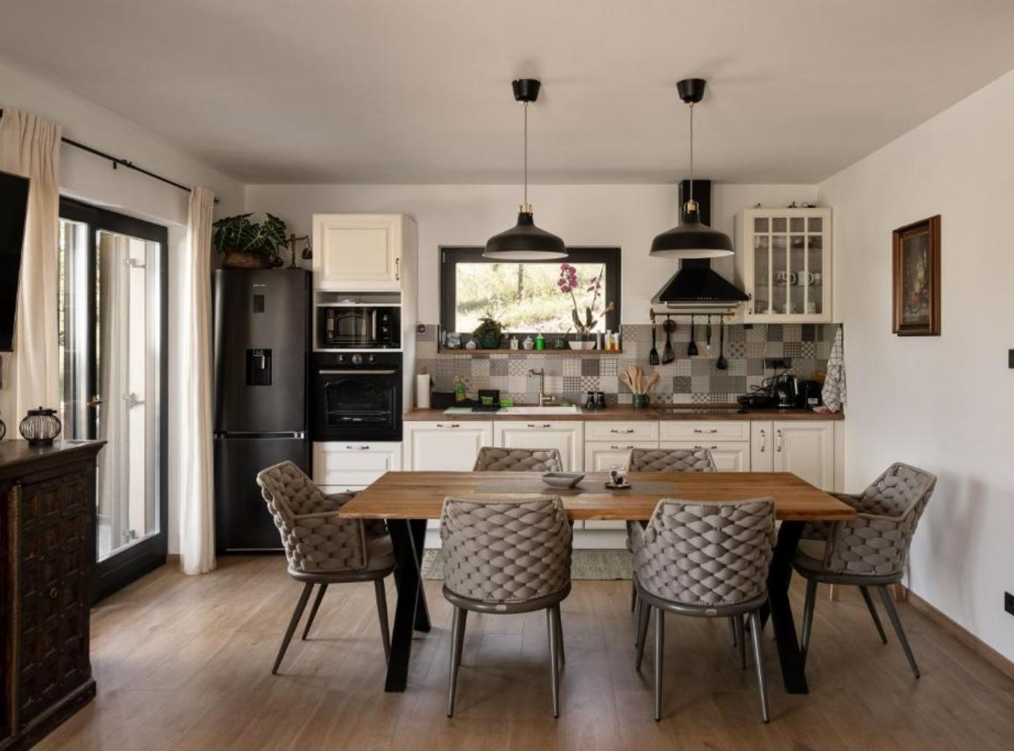 คอทเทจ (Three Bedroom Holiday Home) | ครัวส่วนตัว | ตู้เย็น