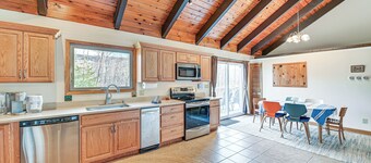 Mtn-view Home w/ Deck on 4 Acres in Windham