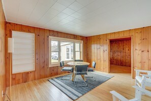 House (3 Bedrooms) | Interior - Walk to Beach & Lake Michigan: Manistee Bliss! (Manistee)