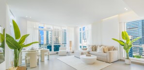 Apartment, Sea View | Living area