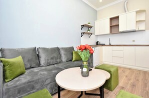 Living area - Apartment on Khanjyan street (Yerevan)