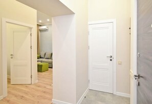 Klassiek appartement, uitzicht op de stad | Woonruimte