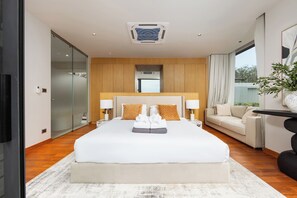 Luxury 3BR Villa Eden with Private Pool | 3 bedrooms, in-room safe, blackout drapes, iron/ironing board