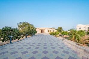 Overnattingsstedets uteområder