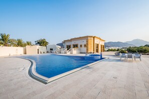 Pool - Luxurious 9BR Villa w/ Farm & Mountain View, Sharm by Deluxe Holiday Homes (Fujairah)