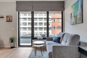 1 bedroom, hypo-allergenic bedding, individually decorated - Doki Living & Foodhall by Downtown Apartments (Gdansk)