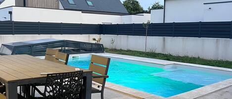 Außenpool, beheizter Pool