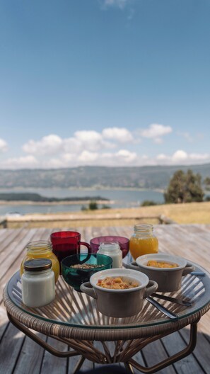 Doppia Luxury, vista lago | Terrazza/patio