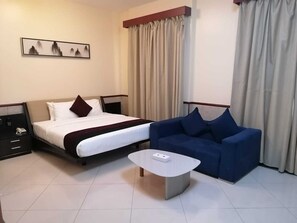Deluxe tweepersoonskamer, uitzicht op strand | Lakens van Egyptisch katoen, luxe beddengoed, donzen dekbedden
