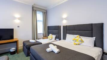 Family Room | Blackout drapes, iron/ironing board, free WiFi