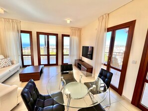 Apartment, 1 Bedroom, Terrace, Mountain View | Living room - Perfect Getaway for 2 With Shared Pool (Kouklia)