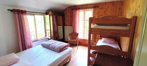 2 chambres, bureau