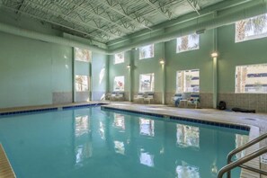 Indoor pool, a heated pool