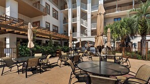 Condo, Multiple Beds, Patio, Garden View (Redfish Village M-2 422 - Deja Blue) | Outdoor dining