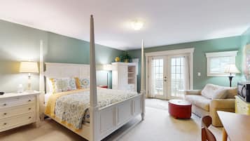 1 bedroom, internet, bed sheets