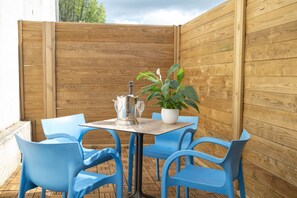 Design Apartment, Accessible, Ensuite (Le Lagon) | Terrace/patio