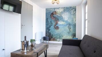 Design-Apartment, barrierefrei, mit Bad (Le Lagon) | Lounge