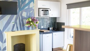 Comfort Apartment, Ensuite (Capitaine) | Shared kitchen
