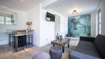 Deluxe appartement | Woonruimte