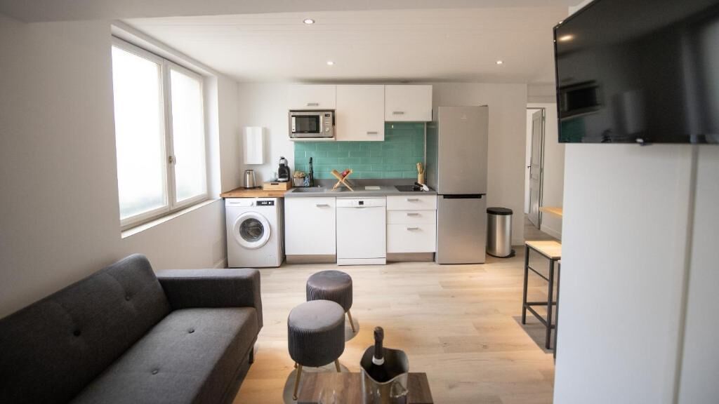 Deluxe appartement | Woonruimte