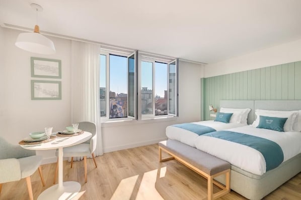 Geluiddichte muren, gratis wifi